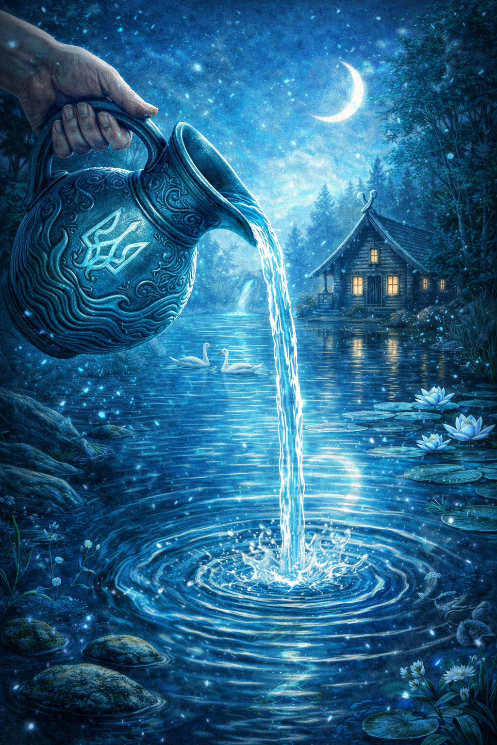 ладування водою