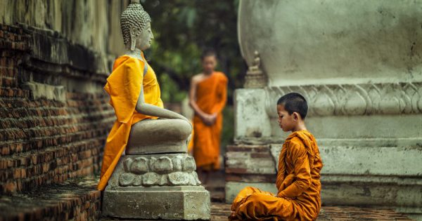 Практика «Ребенок молится Будде»